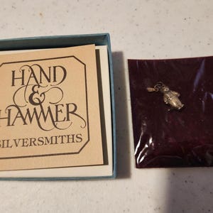 Beatrix Potter Sterling Silver Charm TOM KITTEN By Hand & Hammer New in Box