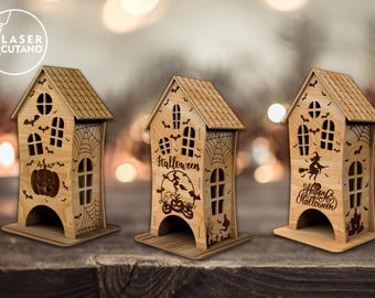 3D laser file Cnc template HALLOWEEN and halloween dxf, halloween luminous forging and halloween engraved drop