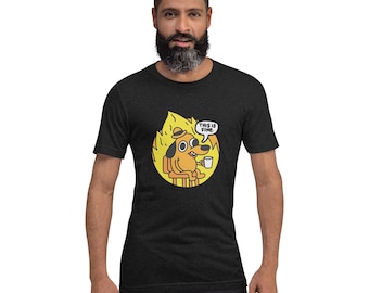 This Is Fine Fire Tee