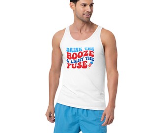 July 4th Boozy Tank Top