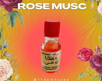 Rose musc - alcohol free Perfume - 4Ml