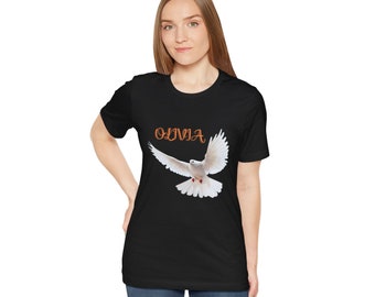 Camiseta unisex, jersey, Olivia