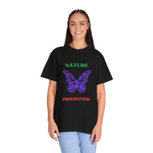 Jersey unisex naturaleza, camiseta mariposa. imagen 2
