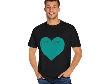 Camiseta unisex corazón