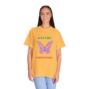 Jersey unisex naturaleza, camiseta mariposa. imagen 1