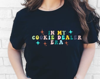 In My Cookie Dealer Era comfy tshirt, Baker tshirt,  Fun Baker gift, Cookier gift, Cookier Baker tshirt,Unisex Jersey Short Sleeve Tee