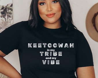 Keetoowah Tribe T-Shirt, Native Pride Unisex Tee, Indigenous Art