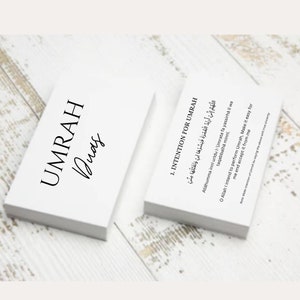 Umrah Duas imprimible, Descarga digital, Tarjetas Umrah dua, Duas para Umrah, Tarjetas flash Umrah, Tarjetas recordatorias Umrah dua, duas imprimibles islámicas