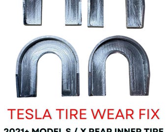 Tesla Rear Tire Wear Fix/Rear Camber Adjustment Shims