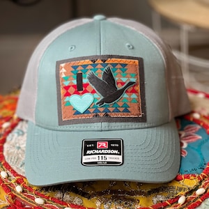 I Love Goose Trucker Hat  / Goose the band Inspired / Richardson Brand low pro trucker hat