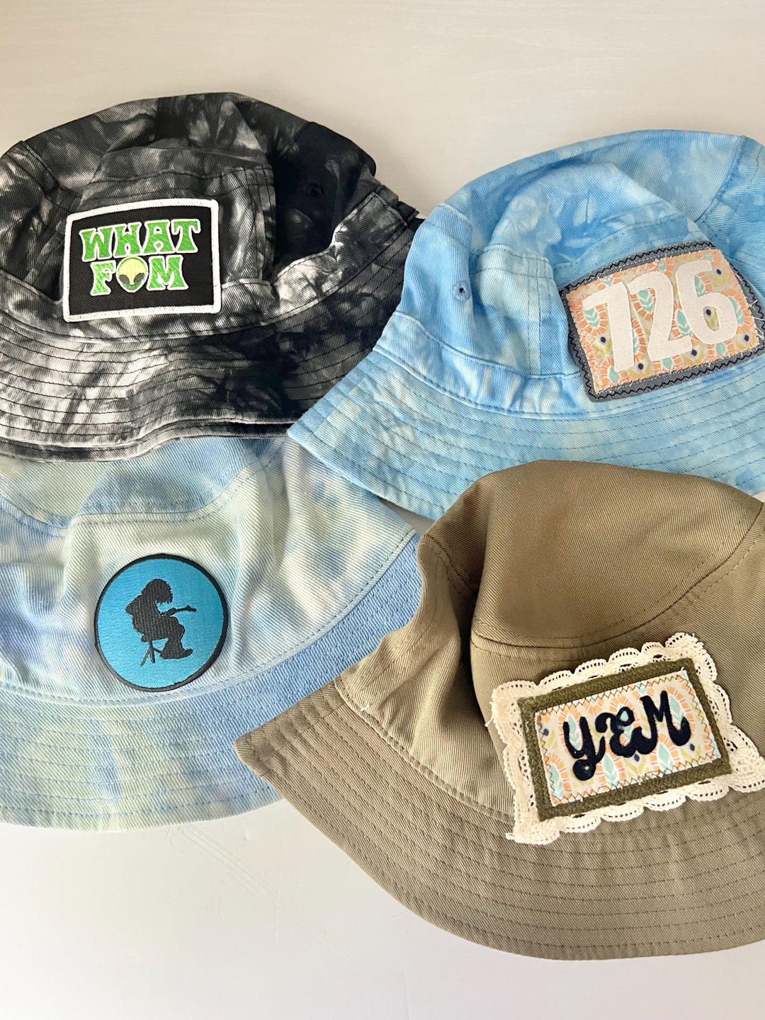 Cotton Bucket Hats - Etsy