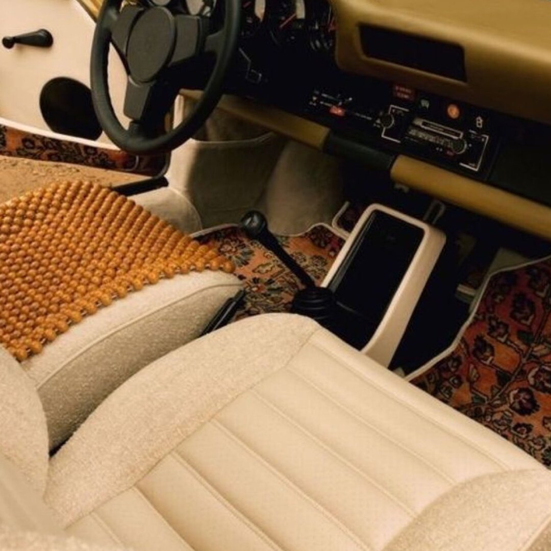 Wool Car Mats/front and Rear Seat Carpets/turkmen Carpet Look Etsy