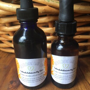 Organic Calendula Avocado Face & Body Oil