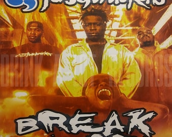 Fu-Schnickens - Breakdown, 12" Vinyl Single, Vintage 1994, East Coast Rap, Hip Hop, Golden Era, Old School, Very Good Condition! Rare Rap