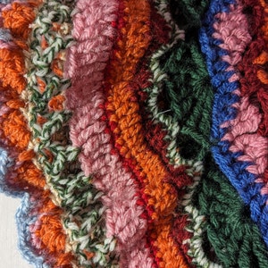 mrs weasley cardigan digital pattern crochet, 4mm hook zdjęcie 5