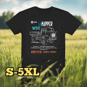 W50 T-Shirt for IFA and VEB fans of the GDR