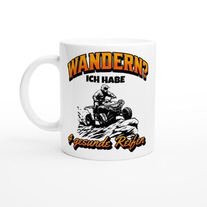 Funny quad biker mug - for all who love quad biking