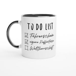 To-Do List Koffiemok (325 ml) – Perfect cadeau voor nieuwe bestuurders!