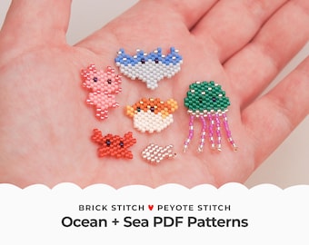 Stitch Aquabeads Design Ideas Ocean Collection Brick Stitch