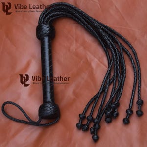 Fouet En Cuir Pour Jeu De Rôle BDSM - Style Cravache/martinet, Neuf