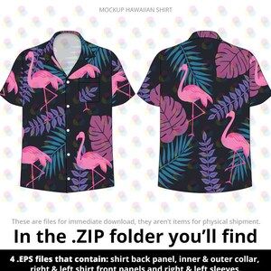 Camisa hawaiana Floyd Leech Vacaciones Suisui Octavinelle Night Raven College Vector EPS pattern