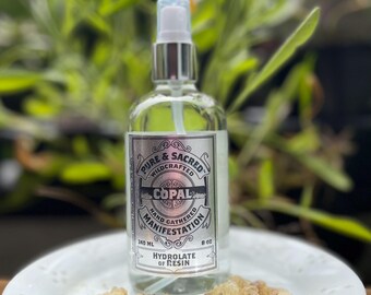 Organic Pure & Sacred™ Copal energy cleansing spray for Manifestation