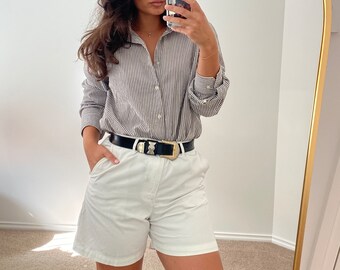 Vintage White Shorts