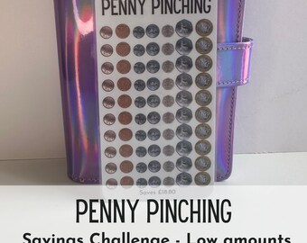 Penny Pinching Savings Challenge – Laminated A6 Tracker