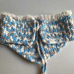 Soft and elegant handmade crochet corset image 2