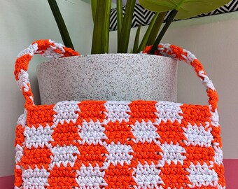 Bolso de crochet hecho a mano