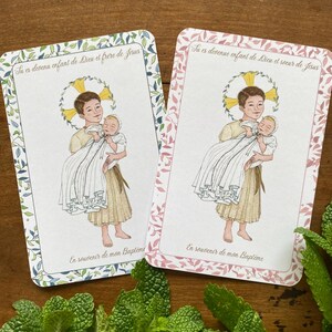Baptism bookmark, Jesus big brother