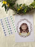 Lenten journey: crown of thorns product logo