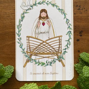 Baptismal signet, Jesus protector