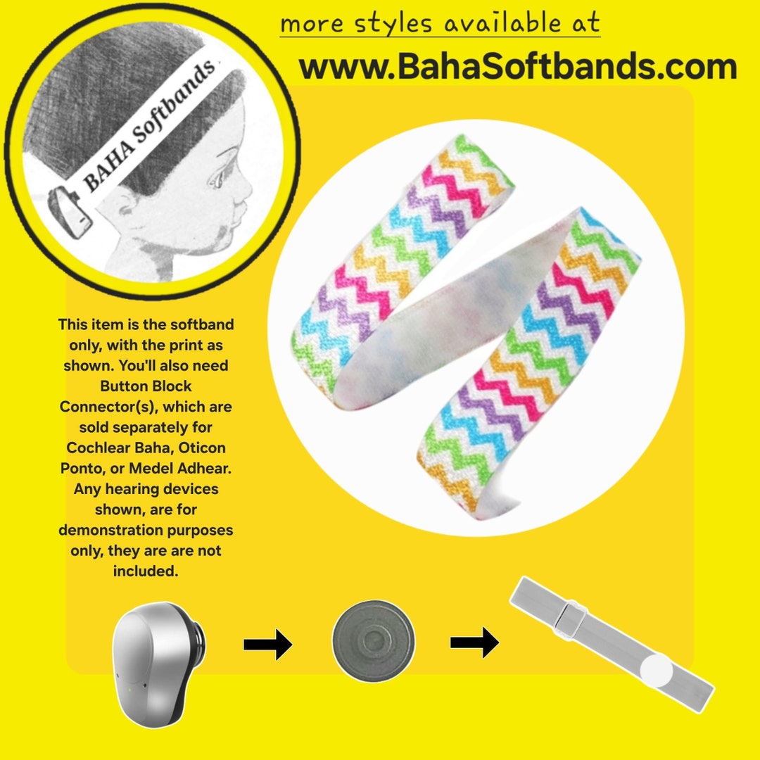 Baha Softband Headband Cochlear Oticon Ponto Medel Adhear Bone