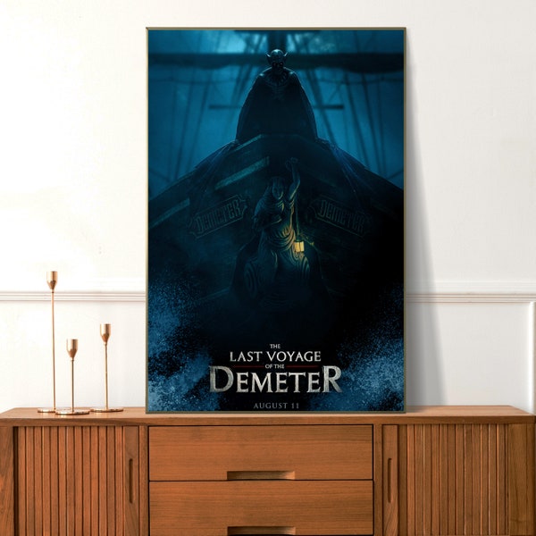 The Last Voyage of Demeter（2023）Movie Poster, High Quality Retro Movie Poster, Poster Gifts, Art Print