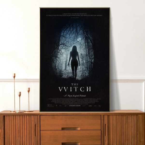 The Witch（2016）Movie Poster, High Quality Retro Movie Poster, Poster Gifts, Art Print