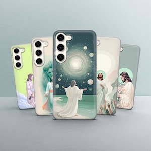 Jesus Christ Phone Case: Christian Messiah TPU Gel Cover