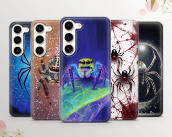 Funda de teléfono con diseño de tarántula: cubierta de gel TPU para Samsung, iPhone y Pixel