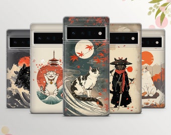 Cat Art TPU-telefoonhoesje, katachtig ontwerp