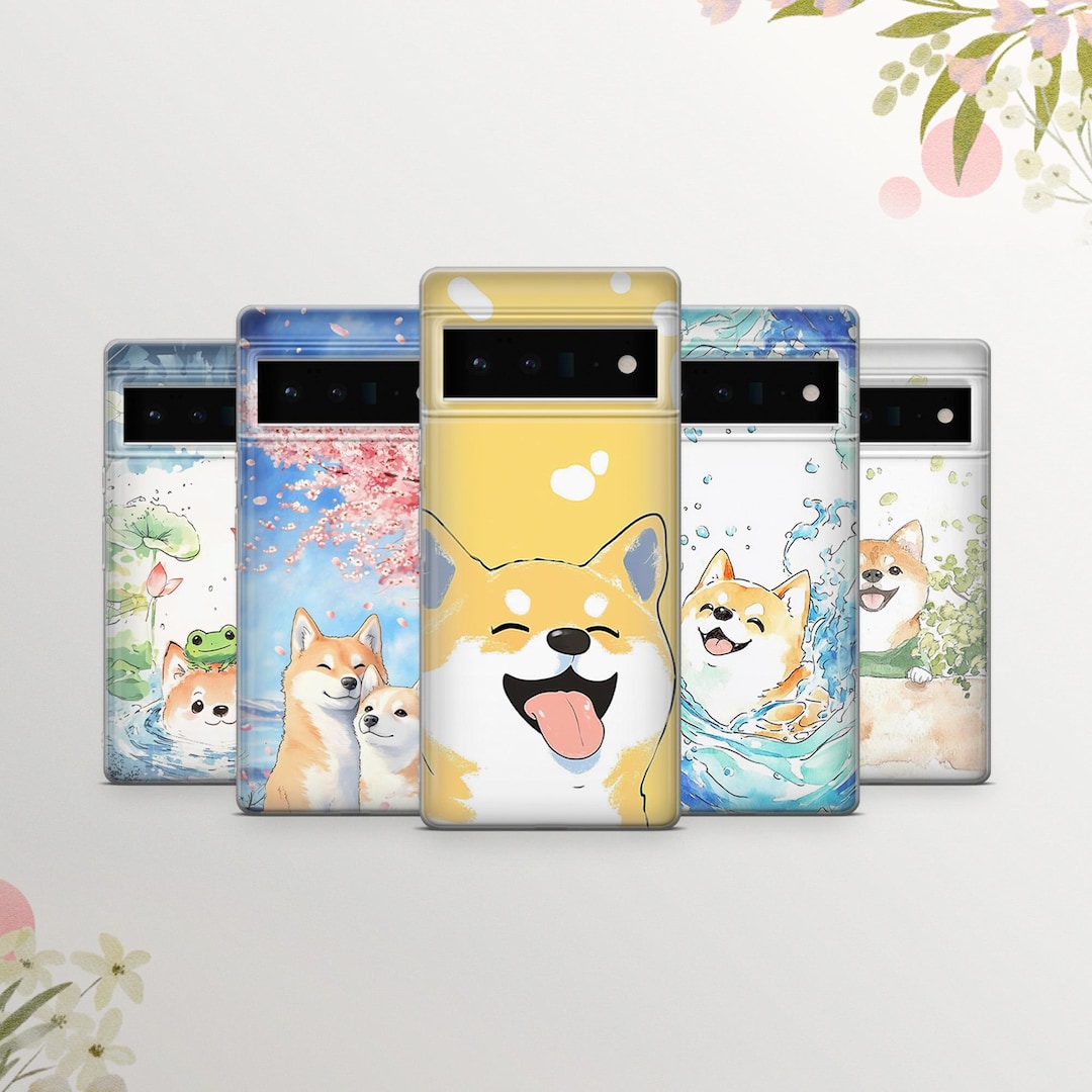 Shiba Inu Phone Case: Clear TPU Cover, Dog Lover Gift for iPhone