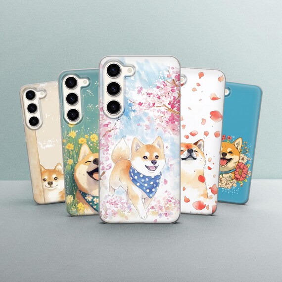 Cute Dog Phone Case Shiba Inu Cover for Samsung Galaxy S25ultra