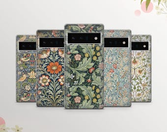 William Morris Art Phone Case: Floral TPU Cover for iPhone, Samsung, Pixel