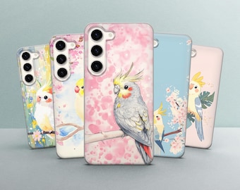 Telefoonhoesje kleurrijke valkparkiet: Parrot Art Cover