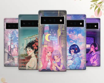 Lo-Fi Manga Phone Case: Anime Cover for iPhone, Samsung, Google Pixel