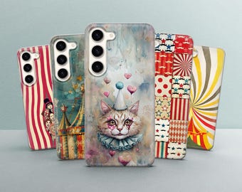 Vintage Circus Phone Case: Carnival Cover for Samsung, iPhone, Pixel
