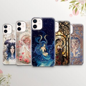Zodiac Sign Capricorn Phone Case: Astrological TPU Cover  for iPhone ,Samsung ,Pixel