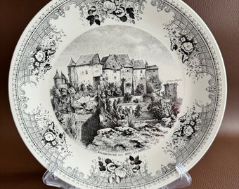 Assiette murale/assiette collectrice en porcelaine Villeroy & Boch, La Grand Duche De Luxembourg