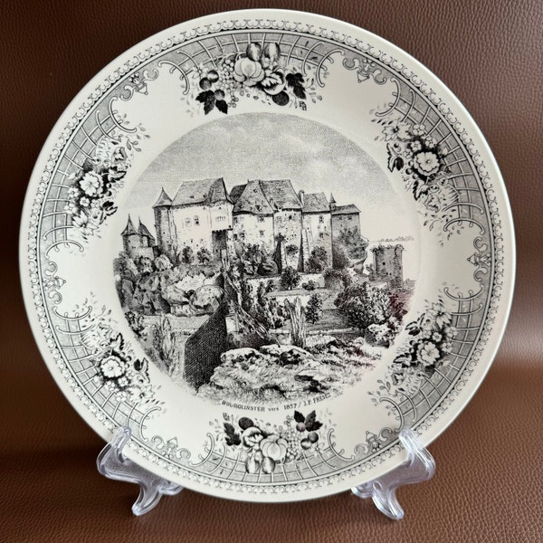 Villeroy & Boch Porzellan Wandteller/Sammelteller, La Grand Duche De Luxemburg