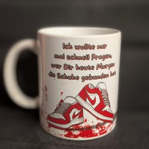 Taza con dicho gracioso.