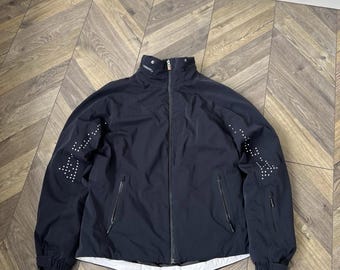 Chaqueta de esquí Vintage Mountain Force para mujer en azul marino